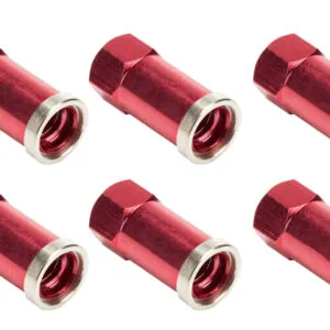 ALLSTAR PERFORMANCE QC Cover Nuts Long Red 10pk ALL72061