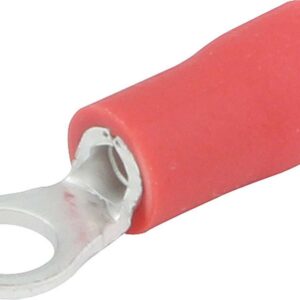 ALLSTAR PERFORMANCE Ring Terminal #6 Hole Insulated 22-18 20pk ALL76031