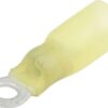 ALLSTAR PERFORMANCE Ring Terminal #8 Hole Heat Shrink 12-10 10pk ALL76082