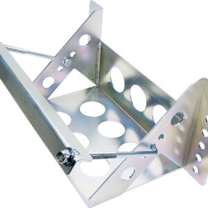 ALLSTAR PERFORMANCE Battery Box Bolt-On Clear Zinc ALL76102