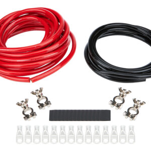 ALLSTAR PERFORMANCE Battery Cable Kit 2 Gauge 2 Batteries ALL76112