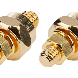 ALLSTAR PERFORMANCE Gold Side Post Terminal 1pr ALL76122