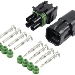 ALLSTAR PERFORMANCE 4-Wire Weather Pack Connector Kit Square ALL76269