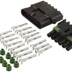 ALLSTAR PERFORMANCE 6-Wire Weather Pack Connector Kit ALL76270
