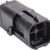 ALLSTAR PERFORMANCE 4 Pin Weather Pack Square Shroud Housing 10 ALL76297-10