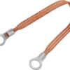 ALLSTAR PERFORMANCE Copper Ground Strap 9in w/ 1/4in Ring Terminals ALL76328-9