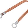 ALLSTAR PERFORMANCE Copper Ground Strap 12in w/ 3/8in Ring Terminals ALL76330-12