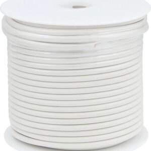 ALLSTAR PERFORMANCE 10 AWG White Primary Wire 75ft ALL76577