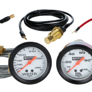 ALLSTAR PERFORMANCE 2 Gauge Kit OP/WT NO PLATE ALL80080