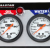 ALLSTAR PERFORMANCE 2 Gauge Panel ALL OP/WT ALL80090