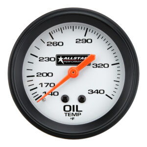 ALLSTAR PERFORMANCE Oil Temp Gauge 140-340F 2-5/8in ALL80097