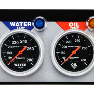 ALLSTAR PERFORMANCE 4 Gauge Panel A/M OP/WT/OT/FP Sport-Comp ALL80114