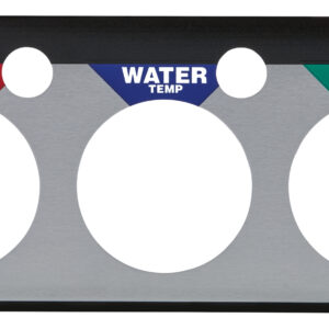 ALLSTAR PERFORMANCE Repl 3 Gauge Panel OP/WT/FP ALL80127