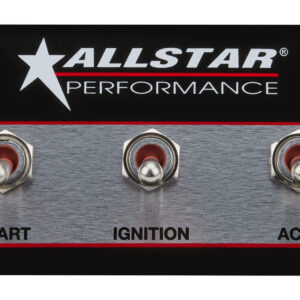 ALLSTAR PERFORMANCE Weatherproof Switch Panel Three Switches ALL80165