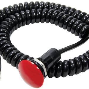 ALLSTAR PERFORMANCE Remote Button w/Cord Lg Red Button ALL80181