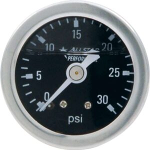 ALLSTAR PERFORMANCE 1.5in Gauge 0-30 PSI Liquid Filled ALL80202