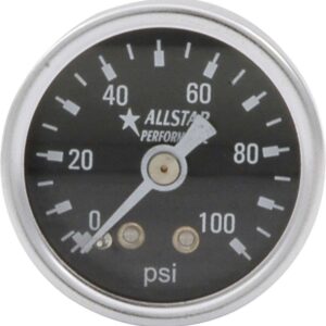 ALLSTAR PERFORMANCE 1.5in Gauge 0-100 PSI Dry Type ALL80216