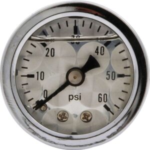 ALLSTAR PERFORMANCE 1.5in Gauge 0-60 PSI Turned Face Discontinued ALL80224