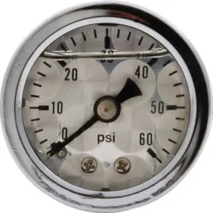 ALLSTAR PERFORMANCE 1.5in Gauge 0-60 PSI Turned Face Discontinued ALL80224