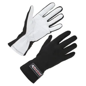 ALLSTAR PERFORMANCE Driving Gloves Non-SFI S/L Black Small ALL910011