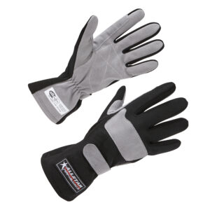 ALLSTAR PERFORMANCE Driving Gloves SFI 3.3/1 S/L Black/Gray X-Large ALL911015