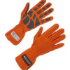 ALLSTAR PERFORMANCE Driving Gloves SFI 3.3/5 Outseam D/L MD Orange ALL916042