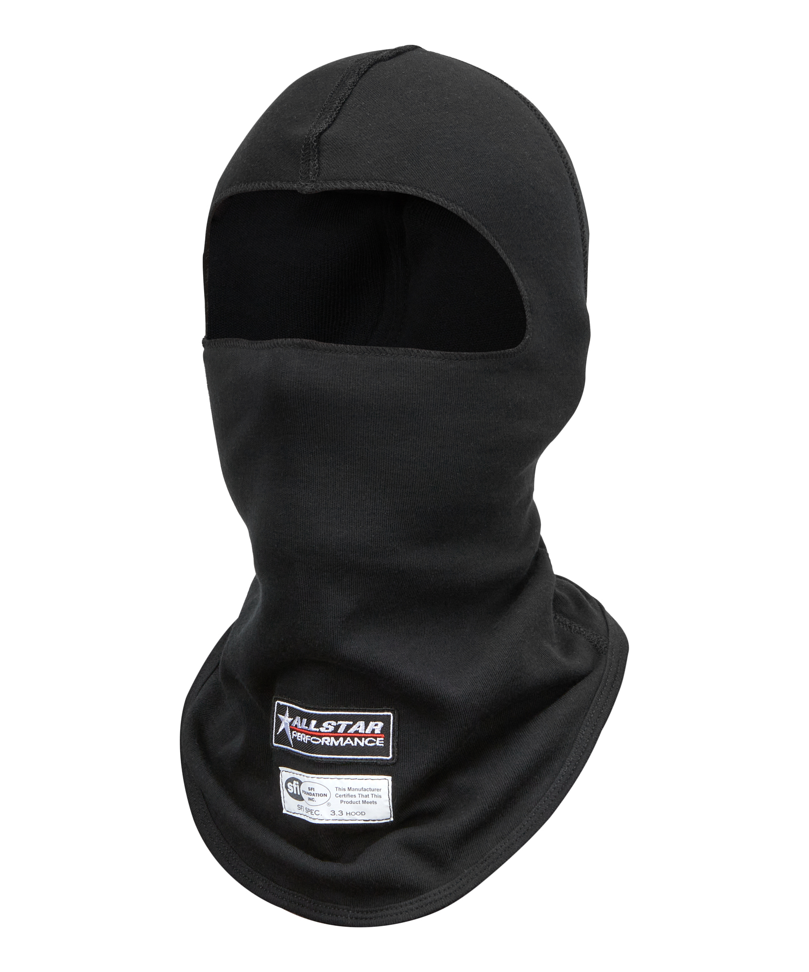 ALLSTAR PERFORMANCE Head Sock SFI 3.3 D/L Black ALL923214