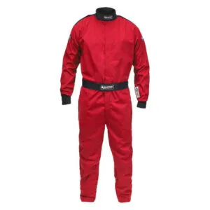 ALLSTAR PERFORMANCE Driving Suit SFI 3.2A/1 S/L Red Medium Tall ALL931073