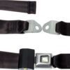 ALLSTAR PERFORMANCE Seat Belt Black ALL98110