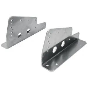 ALLSTAR PERFORMANCE Lower Seat Mount Brackets Bolt-In ALL98130