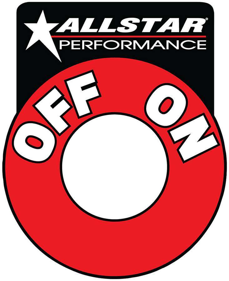ALLSTAR PERFORMANCE Decal for Battery Disconnect Switch ALL99045