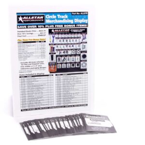 ALLSTAR PERFORMANCE Merchandising Display Components for ALL070 ALL99153