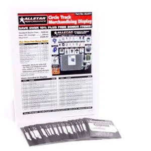 ALLSTAR PERFORMANCE Merchandising Display Components for ALL071 ALL99154