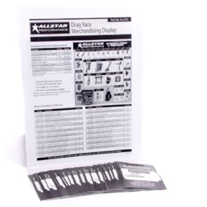 ALLSTAR PERFORMANCE Merchandising Display Components for ALL072 ALL99155