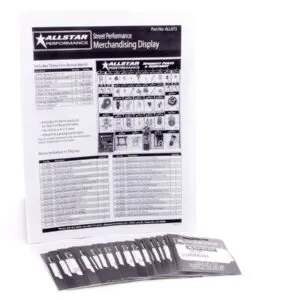ALLSTAR PERFORMANCE Merchandising Display Components for ALL073 ALL99156