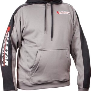 ALLSTAR PERFORMANCE Allstar Hooded Sweatshirt Med Silver/Bl ALL99916M
