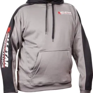 ALLSTAR PERFORMANCE Allstar Hooded Sweatshirt Med Silver/Bl ALL99916M