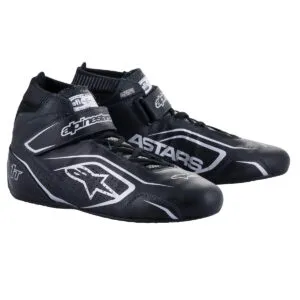 ALPINESTARS USA Shoe Tech-1T V3 Black / Silver Size 9.5 2710122-119-9.5