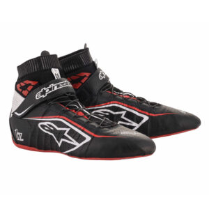 ALPINESTARS USA Tech 1-Z Shoe Size 9 Black / Red 2715120-123-9