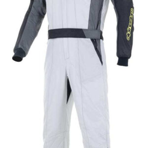 ALPINESTARS USA Suit Atom Silver Flu/Yel Large 3352822-1950-56