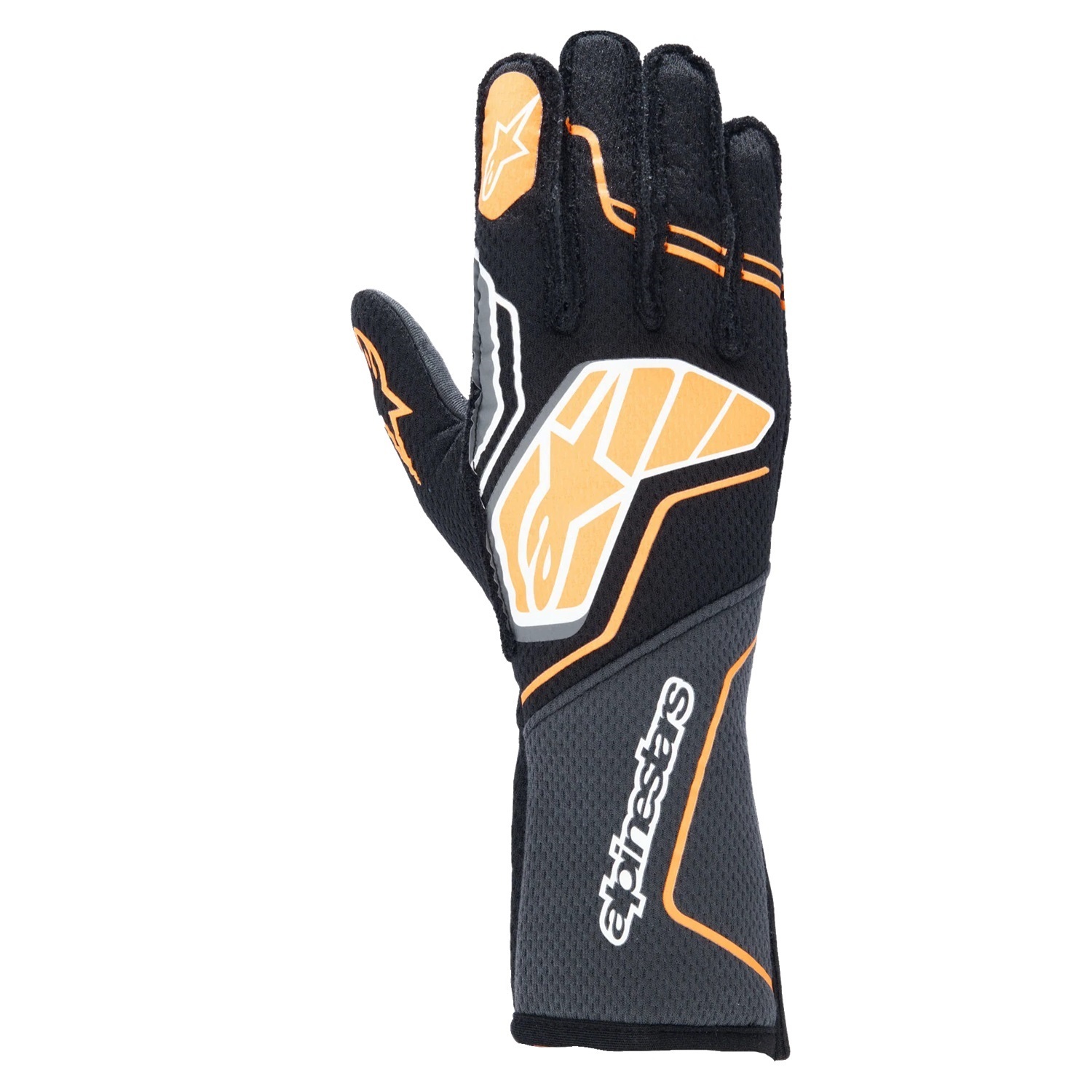 ALPINESTARS USA Glove Tech-1 ZX V4 Blk / Flou Orange Large 3550224