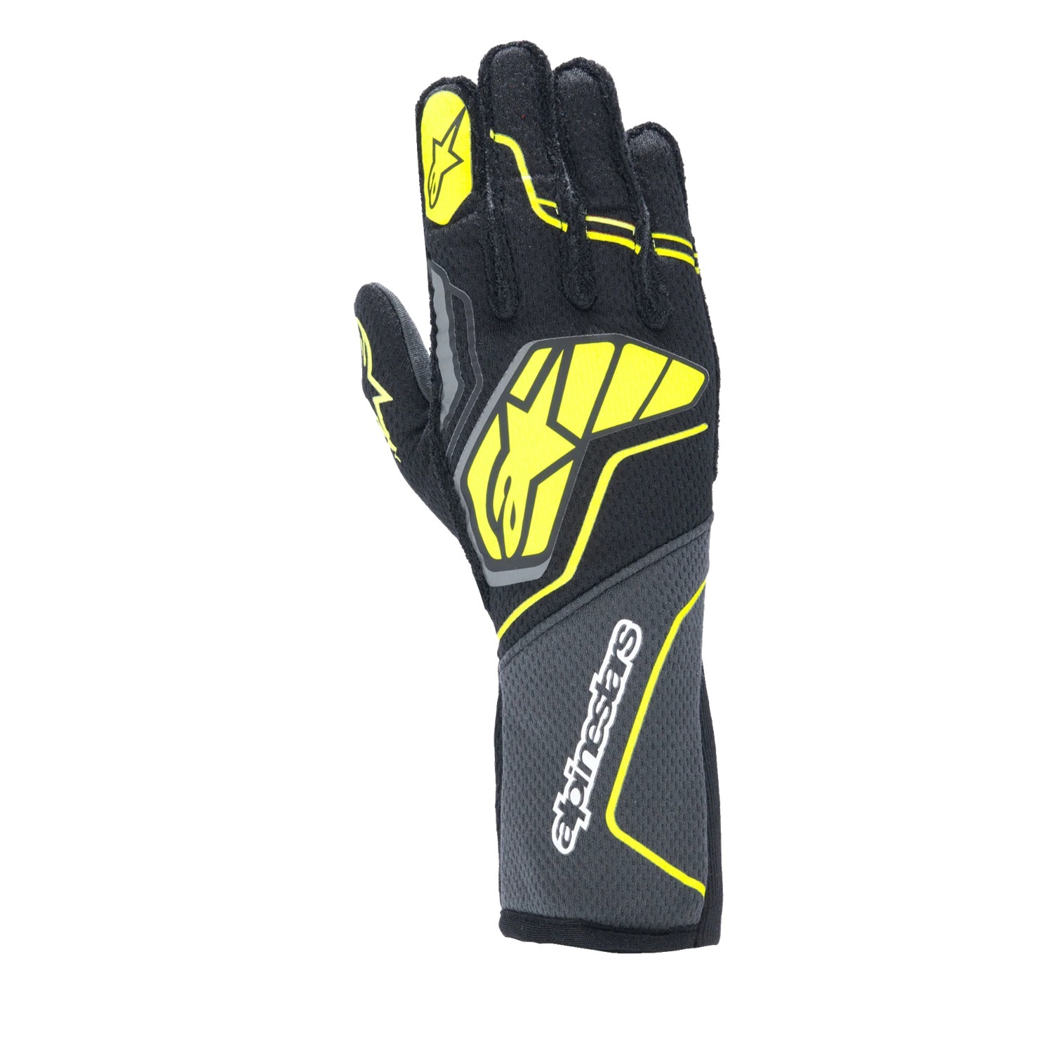 ALPINESTARS USA Glove Tech-1 ZX V4 Blk / Flou Yellow Large 3550224