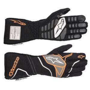 ALPINESTARS USA Gloves Tech 1-ZX Black / Orange Small 3550323-156-S