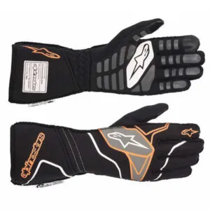 ALPINESTARS USA Gloves Tech 1-ZX Black / Orange Small 3550323-156-S