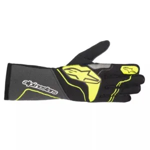 ALPINESTARS USA Gloves Tech 1-ZX Gray / Yellow Small 3550323-9151-S
