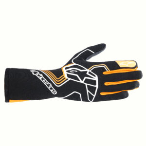 ALPINESTARS USA Glove Tech-1 Race V4 Black / Flou Org XX-Lrg 3552024-156-XXL