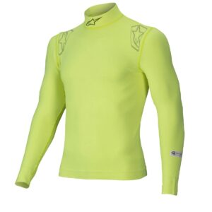 ALPINESTARS USA Underwear Top ZX EVO V3 Flu Ylw 2X-Lrg Long Slv 4750325-55-XXL