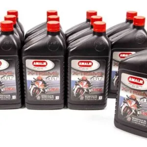 AMALIE X-treme 4T SG Motorcycle Oil 10w40 Case 12x1Qt 160-72676-56