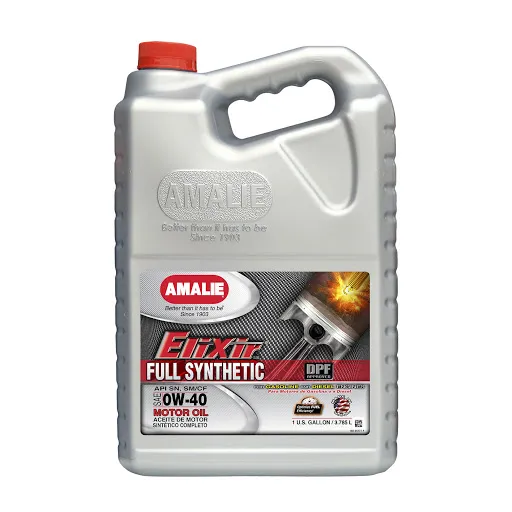 AMALIE Elixir Full Synthetic 0w40 Oil 1 Gallon AMA65777-36