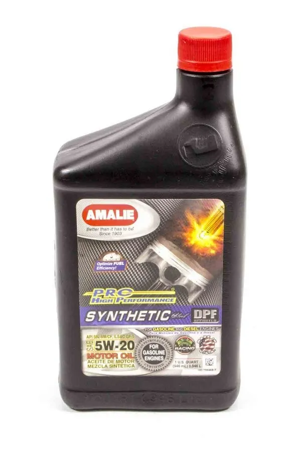 AMALIE PRO HP Syn Blend 5w20 Oil 1Qt AMA75646-56